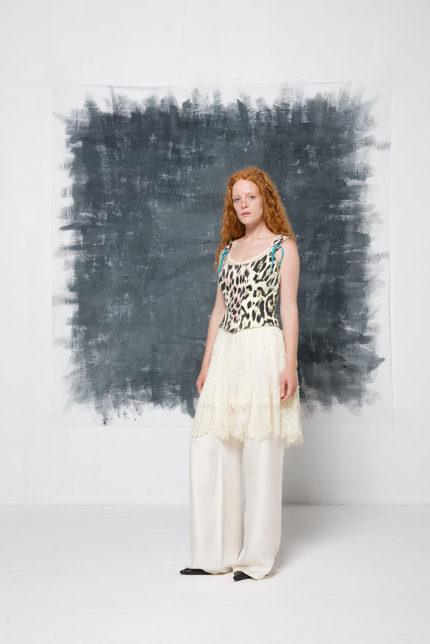 Bustino JUST CAVALLI leopardato anni 2000