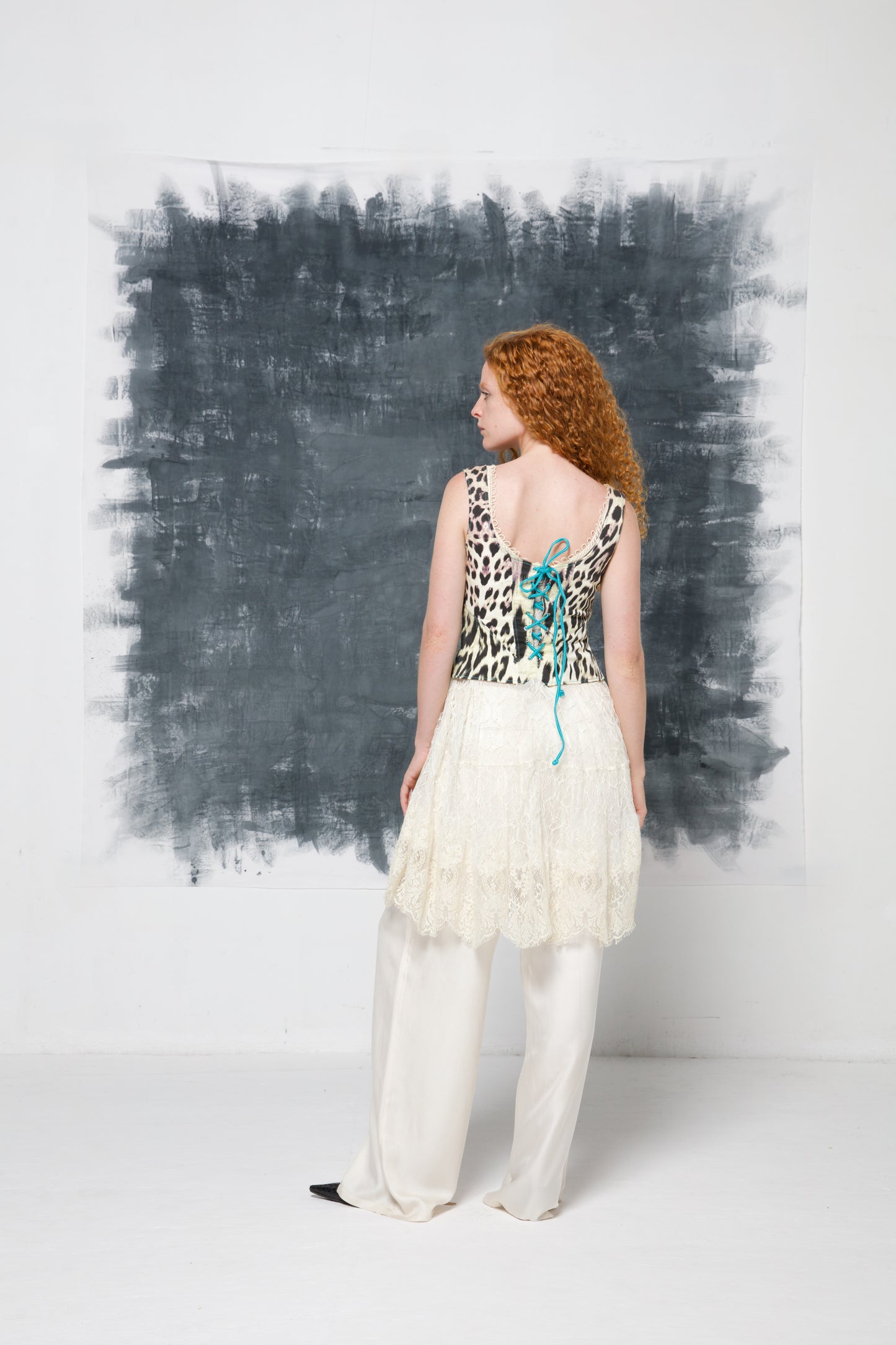 Bustino JUST CAVALLI leopardato anni 2000
