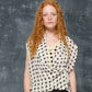DRIES VAN NOTEN blusa in seta con top in cotone