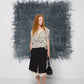 DRIES VAN NOTEN blusa in seta con top in cotone
