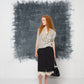 DRIES VAN NOTEN blusa in seta con top in cotone