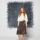 VALENTINO Night blusa in seta con maniche in pizzo