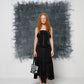 Corsetto in seta con pizzo new old stock
