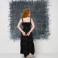 Corsetto in seta con pizzo new old stock