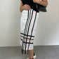 Midi cotton skirt