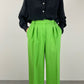 Escada green trousers