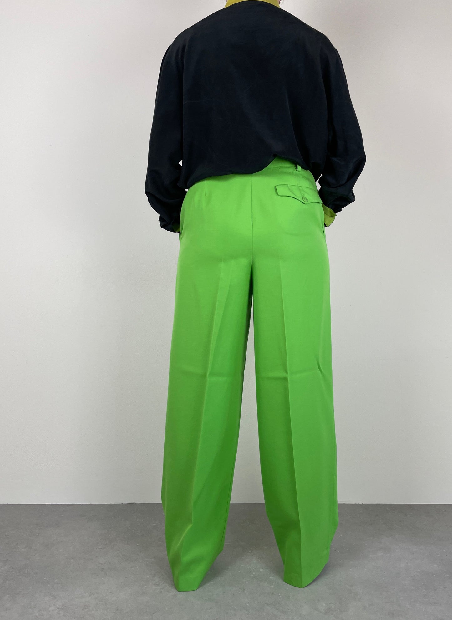 Escada green trousers