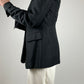 Black blazer with crosses