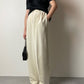 Cream silk vintage pants