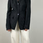 Black blazer with crosses