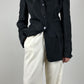 Black blazer with crosses