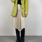 Blazer in lana, angora e cashmere