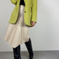 Blazer in lana, angora e cashmere