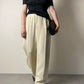 Cream silk vintage pants