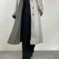 Trench vintage double-face