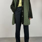 Velvet olive jacket with vest