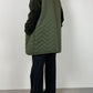 Velvet olive jacket with vest