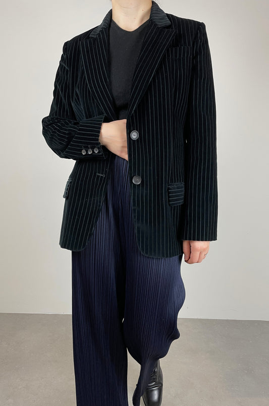 Genny velvet blazer
