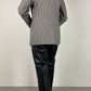 Pied de poule wool blazer