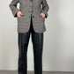 Pied de poule wool blazer