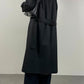 Black trench coat