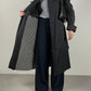 Black trench coat