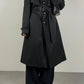 Black trench coat