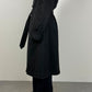Black trench coat
