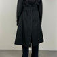 Black trench coat