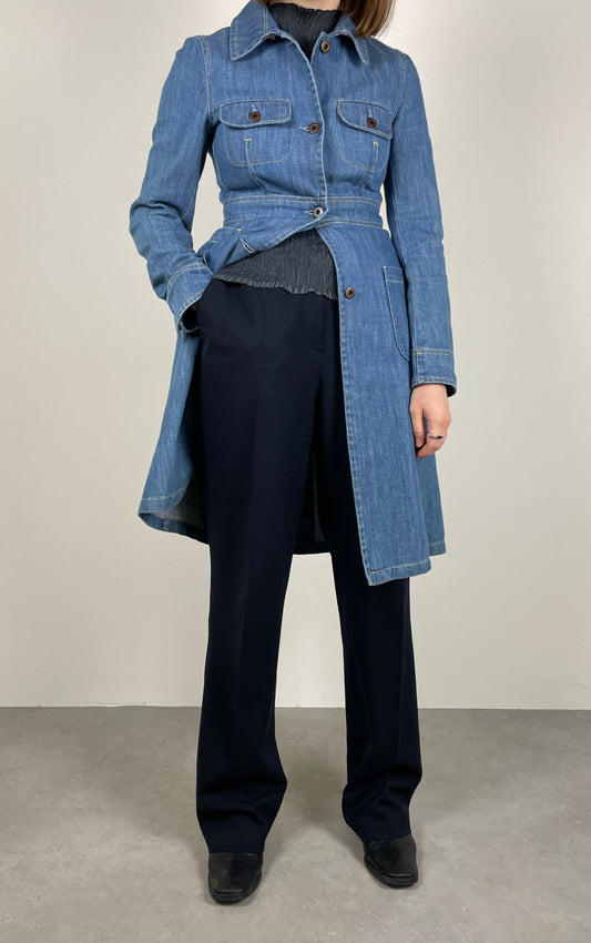 Miu Miu jeans trench coat