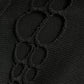 Cotton black sweater