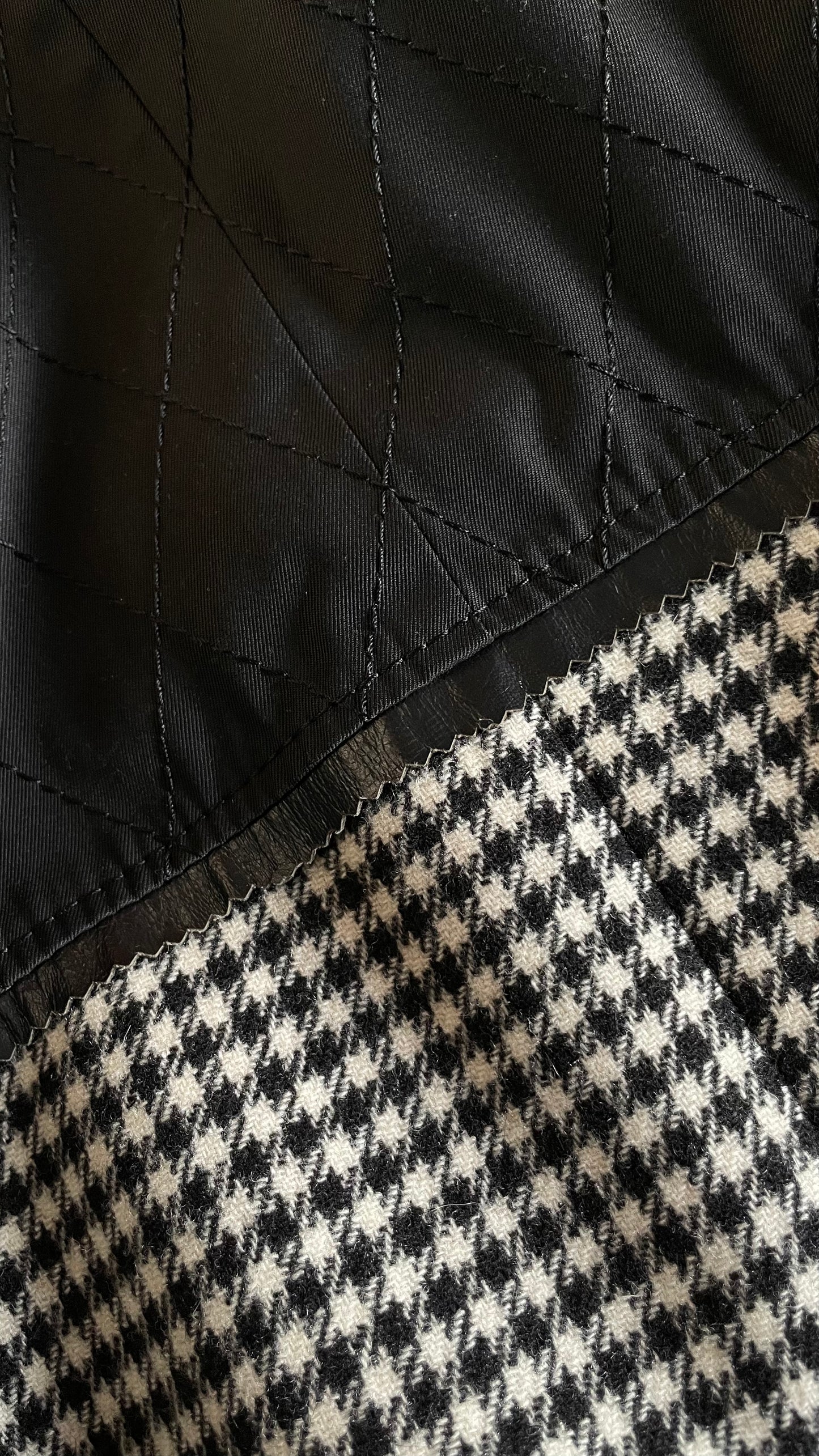 Black trench coat