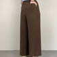 Silk brown suit